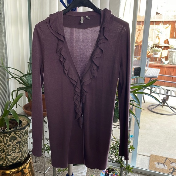 Caslan Purple long sweater, size M - Picture 1 of 5